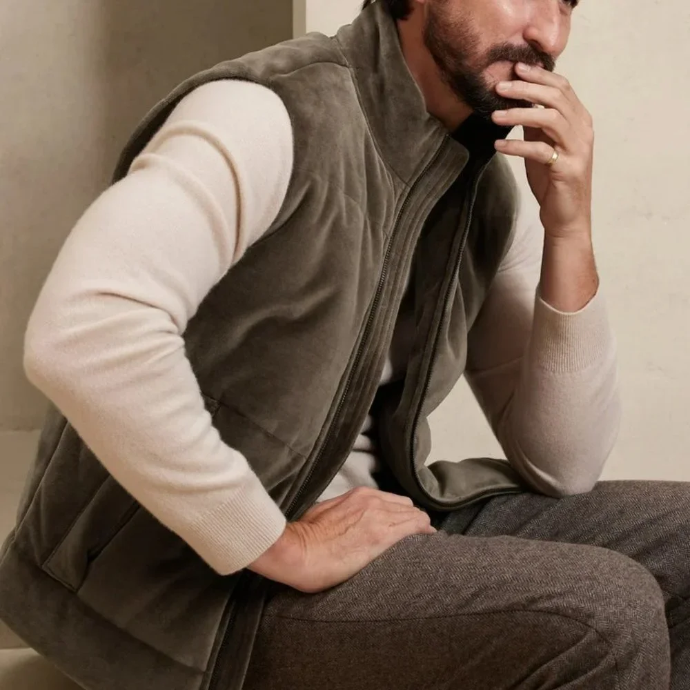 Banana Republic Velluto Thermore Ecodown Puffer Vest
